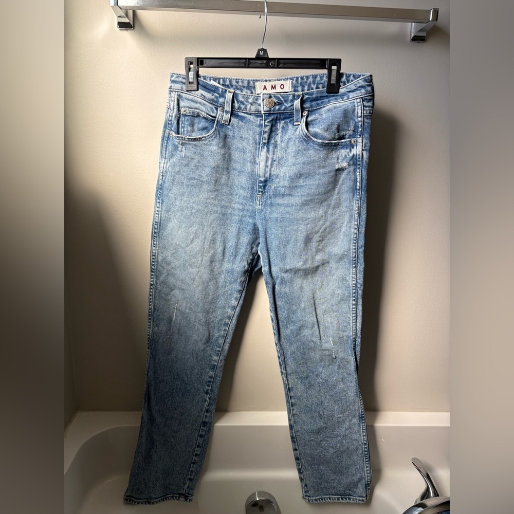 Chloe crop liberty AMO jeans